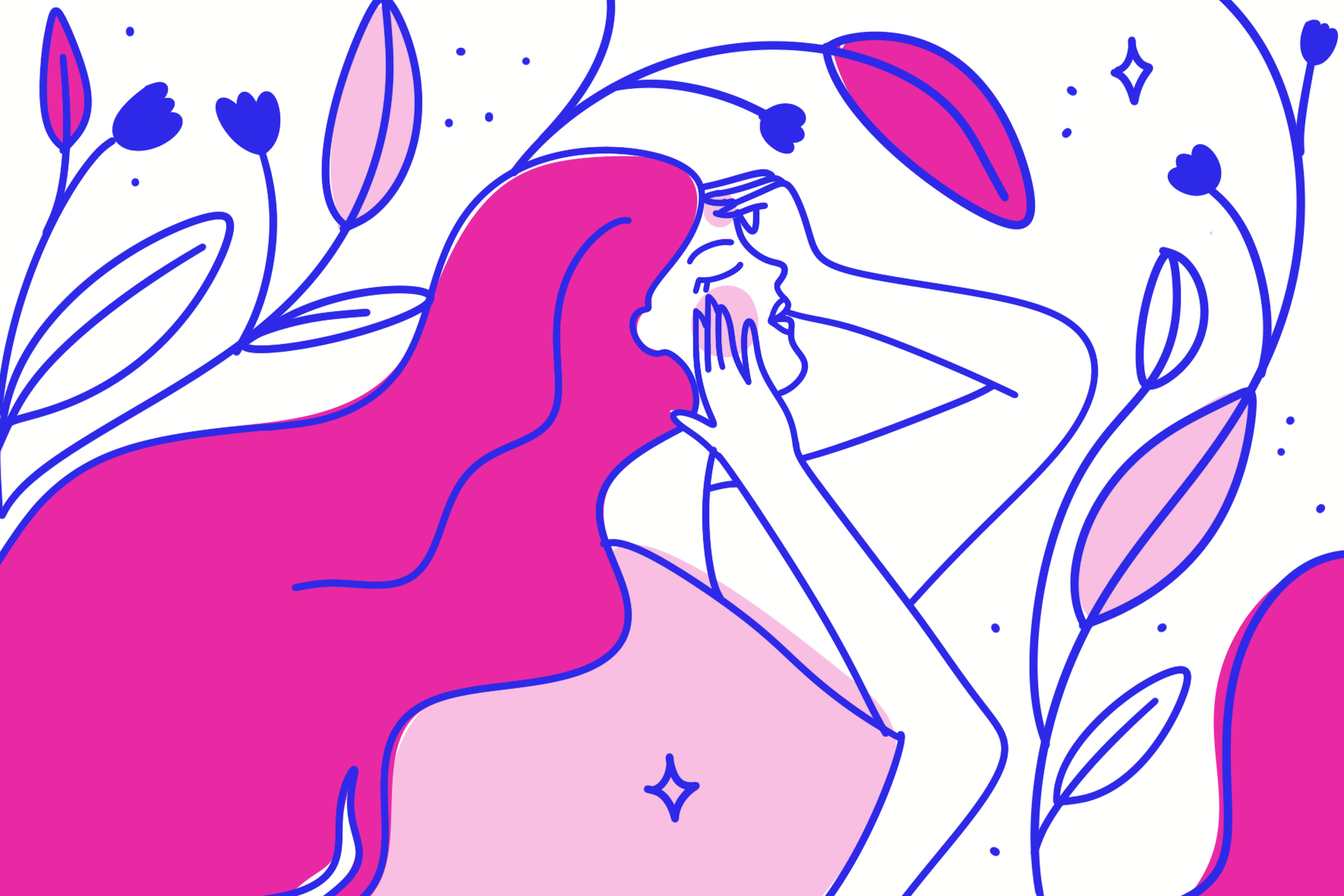 Stoke skincare Illustration